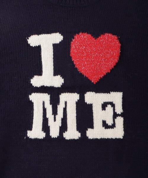 aclent I LOVE ME ニット
