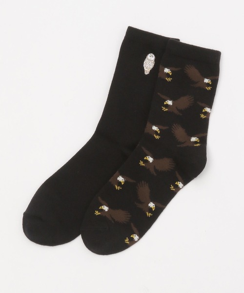 niko and...（ニコアンド）の「【あさひやま動物園応援商品】2Pセットソックス（ソックス/靴下・レディース・ブラック/ピンク/グリーン・FREE）」の11枚目の写真