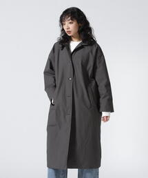 BEAVER | B omnivore/ビーオムニボー  洗いざらしクロスキルティングステンカラー(ステンカラーコート)