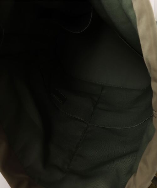 Q（キュー）の「メッシュバケットバッグ（ショルダーバッグ・レディース・アイボリー/オリーブ・ONE SIZE）」の21枚目の写真