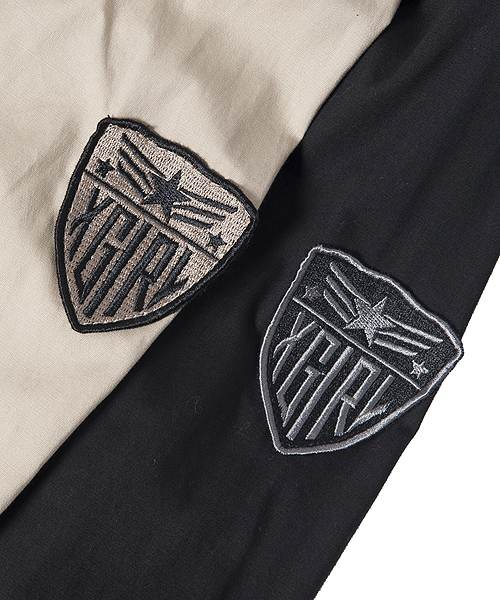X-girl（エックスガール）の「LIGHTWEIGHT MILITARY SHIRT（シャツ/ブラウス・レディース・ブラック/ベージュ/オリーブ・2/1）」の4枚目の写真