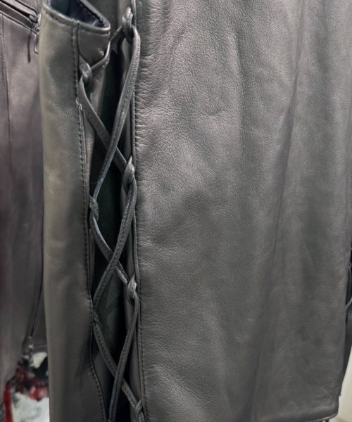 kiryuyrik（キリュウキリュウ）の「Kiryuyrik/キリュウキリュウ/LaceUp Conch Vest（ベスト・メンズ・ブラック・MEDIUM/LARGE/SMALL）」の5枚目の写真