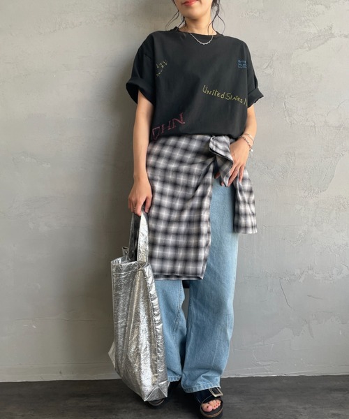 セール】[PAY DAY/ペイデイ] 別注 ミックスロゴデザインTシャツ