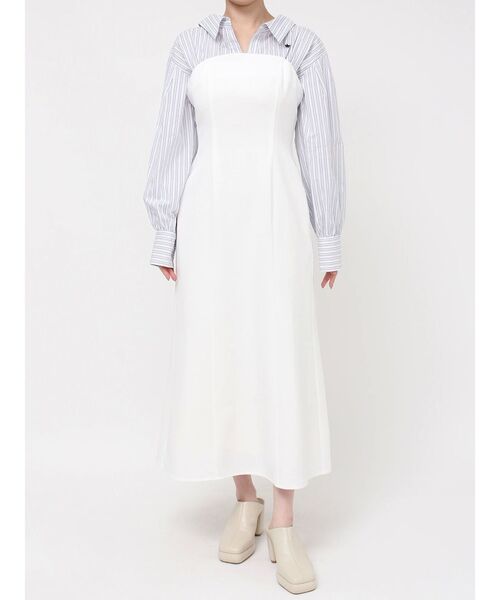 POLO BCSコラボ】シャツドッキングワンピース（ワンピース）｜POLO BCS 