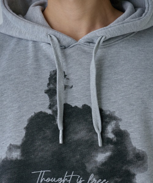 COLONY 2139（コロニートゥーワンスリーナイン）の「スモークプリントプルパーカー（パーカー・メンズ・グレー/ブラック・MEDIUM/LARGE）」の22枚目の写真