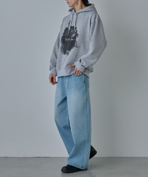 COLONY 2139（コロニートゥーワンスリーナイン）の「スモークプリントプルパーカー（パーカー・メンズ・グレー/ブラック・MEDIUM/LARGE）」の12枚目の写真