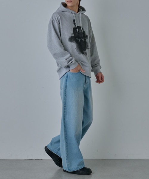 COLONY 2139（コロニートゥーワンスリーナイン）の「スモークプリントプルパーカー（パーカー・メンズ・グレー/ブラック・MEDIUM/LARGE）」の14枚目の写真