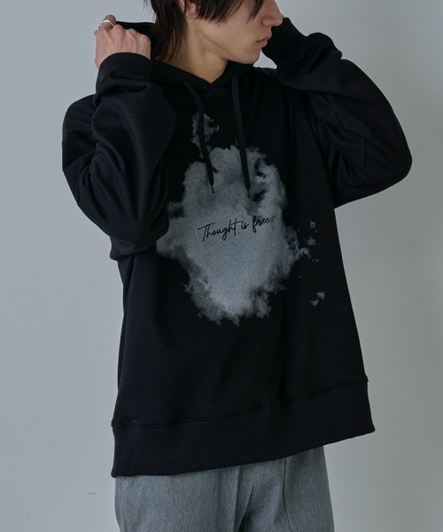 COLONY 2139（コロニートゥーワンスリーナイン）の「スモークプリントプルパーカー（パーカー・メンズ・グレー/ブラック・MEDIUM/LARGE）」の10枚目の写真