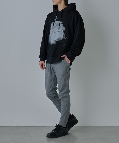 COLONY 2139（コロニートゥーワンスリーナイン）の「スモークプリントプルパーカー（パーカー・メンズ・グレー/ブラック・MEDIUM/LARGE）」の16枚目の写真