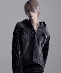 『SILVER BULLET SELECT AP/シルバーバレットセレクト』トライバル刺繍長袖Gジャン