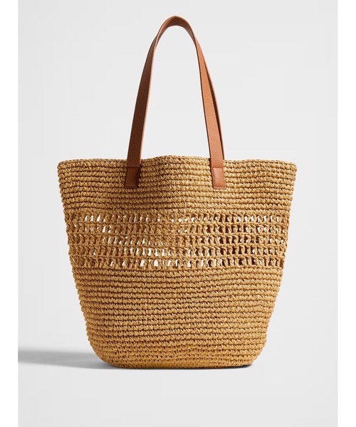 Banana Republic ☆ ストローマーケットトート カジュアル 人気 セール】BANANA REPUBLIC FACTORY STORE ストロー マーケット
