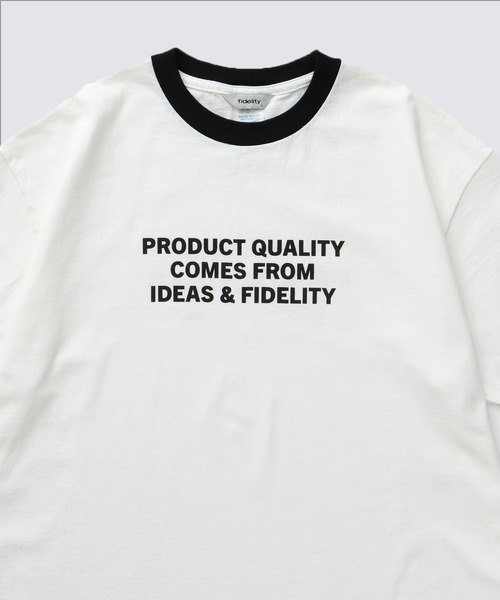 BACK TRIM TUBE TEE / 半袖リンガーTシャツ（Tシャツ/カットソー