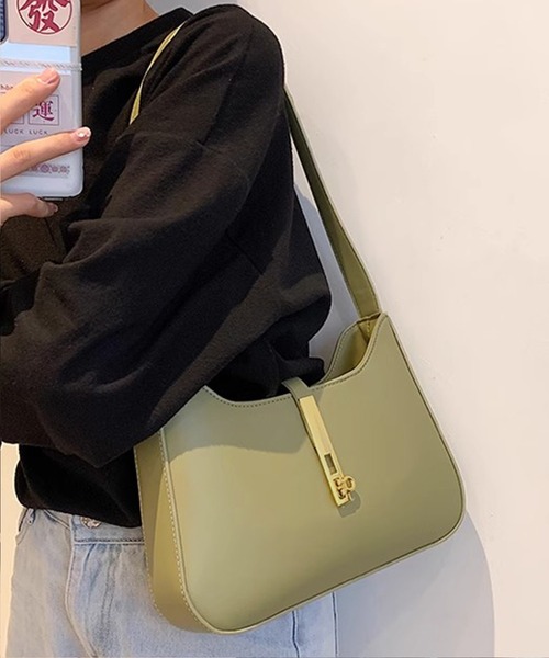 Dita Muaj.(ディータムアージュ)の「アクセントチェーンハンドバッグ(ハンドバッグ・レディース・ベージュ/アイボリー/ライトグリーン・FREE)」の19枚目の写真