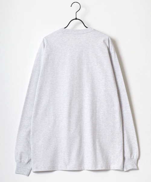 BEN DAVIS(ベンデイビス)の「BEN DAVIS/ベンデイビス GORILLA EMB LS TEE/ゴリラ ロゴ ワンポイント刺繍 ロングスリーブTシャツ/ロンT/レディース メンズ(Tシャツ/カットソー・メンズ・アッシュグレー/ブラック/ネイビー/ホワイト・XL/L/M)」の14枚目の写真
