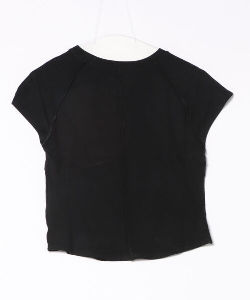 null.(ヌル)の「インサイドアウトシームフレンチTee(Tシャツ/カットソー・レディース・ブラック/ネイビー/ホワイト・FREE)」の22枚目の写真
