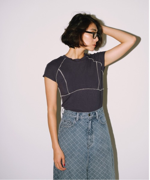 tシャツ インサイドアウトシームフレンチTee レディース インサイドアウトシームフレンチTee（Tシャツ/カットソー