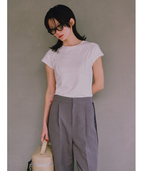 tシャツ インサイドアウトシームフレンチTee レディース インサイドアウトシームフレンチTee（Tシャツ/カットソー