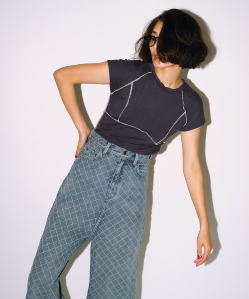 tシャツ インサイドアウトシームフレンチTee レディース インサイドアウトシームフレンチTee（Tシャツ/カットソー