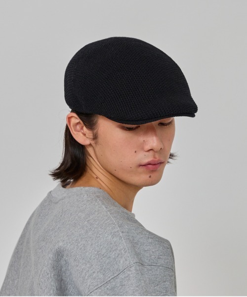 OVERRIDE（オーバーライド）の「OVERRIDE  OGC KNIT HUNTING / オーバーライド（ハンチング/ベレー帽・メンズ・ブラック/グレー/レッド/ライトグリーン/ブルー・58cm/60cm/62cm）」の8枚目の写真
