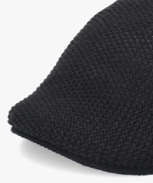 OVERRIDE（オーバーライド）の「OVERRIDE  OGC KNIT HUNTING / オーバーライド（ハンチング/ベレー帽・メンズ・ブラック/グレー/レッド/ライトグリーン/ブルー・58cm/60cm/62cm）」の15枚目の写真