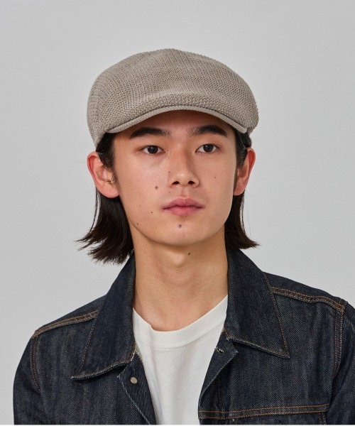 OVERRIDE（オーバーライド）の「OVERRIDE  OGC KNIT HUNTING / オーバーライド（ハンチング/ベレー帽・メンズ・ブラック/グレー/レッド/ライトグリーン/ブルー・58cm/60cm/62cm）」の18枚目の写真