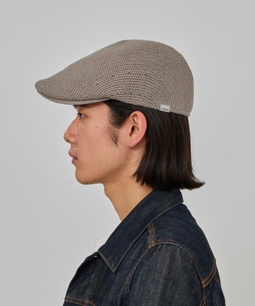 OVERRIDE（オーバーライド）の「OVERRIDE  OGC KNIT HUNTING / オーバーライド（ハンチング/ベレー帽・メンズ・ブラック/グレー/レッド/ライトグリーン/ブルー・58cm/60cm/62cm）」の19枚目の写真