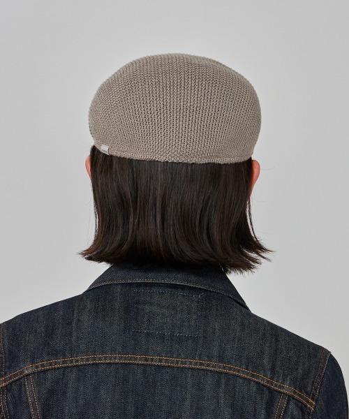 OVERRIDE（オーバーライド）の「OVERRIDE  OGC KNIT HUNTING / オーバーライド（ハンチング/ベレー帽・メンズ・ブラック/グレー/レッド/ライトグリーン/ブルー・58cm/60cm/62cm）」の20枚目の写真