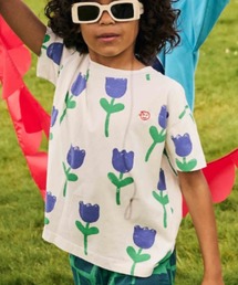 Wynken | Wynken / チューリップ柄プリントTシャツ(Tシャツ/カットソー)