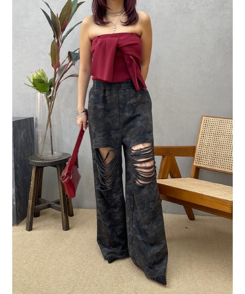 EVRIS（エヴリス）の「ジップショルダーBAG（ショルダーバッグ・レディース・レッド/ブラック・FREE）」の11枚目の写真