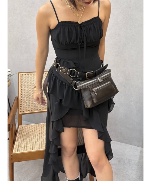 EVRIS（エヴリス）の「ジップショルダーBAG（ショルダーバッグ・レディース・レッド/ブラック・FREE）」の14枚目の写真