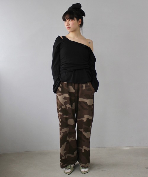 SANSeLF(サンセルフ)の「2set レイヤードトップス【SANSeLF】sanw25s012(その他トップス・レディース・ブラック/ホワイト/ライトイエロー/グレー・FREE)」の19枚目の写真