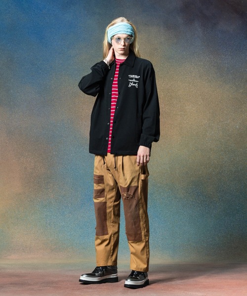 glamb（グラム）の「Knit Drape Hair Band / ニットドレープヘアバンド（ヘアバンド・メンズ・ブルー/チャコール/ブラック・FREE）」の7枚目の写真