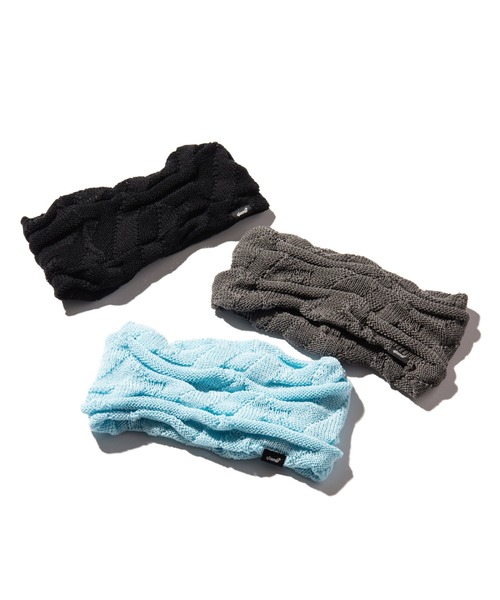 glamb（グラム）の「Knit Drape Hair Band / ニットドレープヘアバンド（ヘアバンド・メンズ・ブルー/チャコール/ブラック・FREE）」の20枚目の写真