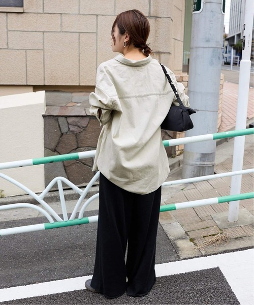 JOURNAL STANDARD（ジャーナルスタンダード）の「《追加4》ライトオンスデニムシャツ（シャツ/ブラウス・レディース・ホワイト×ホワイト/ブルー系その他・FREE）」の13枚目の写真