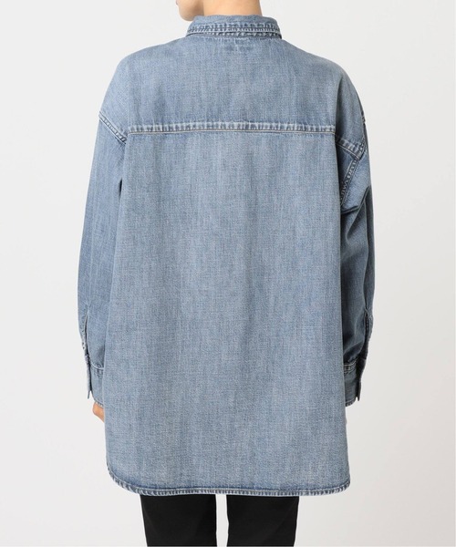 JOURNAL STANDARD（ジャーナルスタンダード）の「《追加4》ライトオンスデニムシャツ（シャツ/ブラウス・レディース・ホワイト×ホワイト/ブルー系その他・FREE）」の12枚目の写真