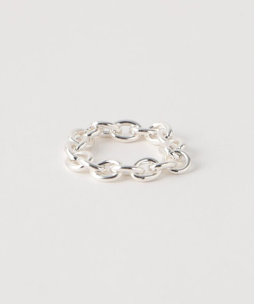 Sympathy of Soul（シンパシーオブソウル）の「＜SYMPATHY OF SOUL -Style-＞CHAIN リング＜ Select by EMMEL REFINES ＞（リング・レディース・シルバー・M）」の4枚目の写真