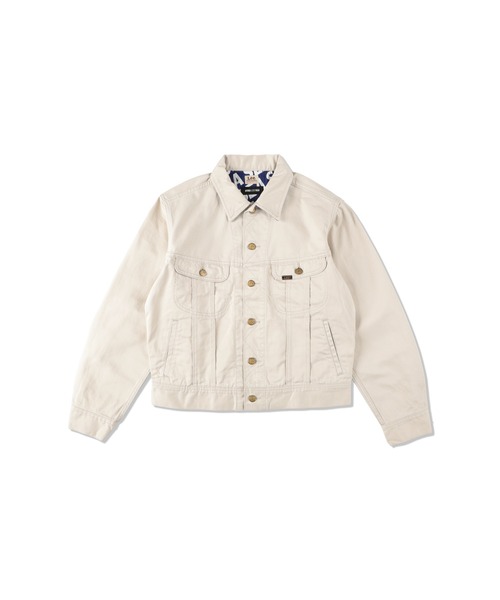 WIND AND SEA(ウィンダンシー)の「Lee × WDS 101J Denim JKT(デニムジャケット・メンズ・ホワイト・LARGE)」の1枚目の写真