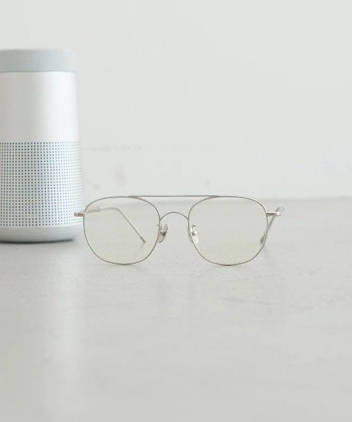 A.D.S.R.（エーディーエスアール）の「A.D.S.R  MORGAN07（メガネ・メンズ・シルバー・FREE）」の3枚目の写真