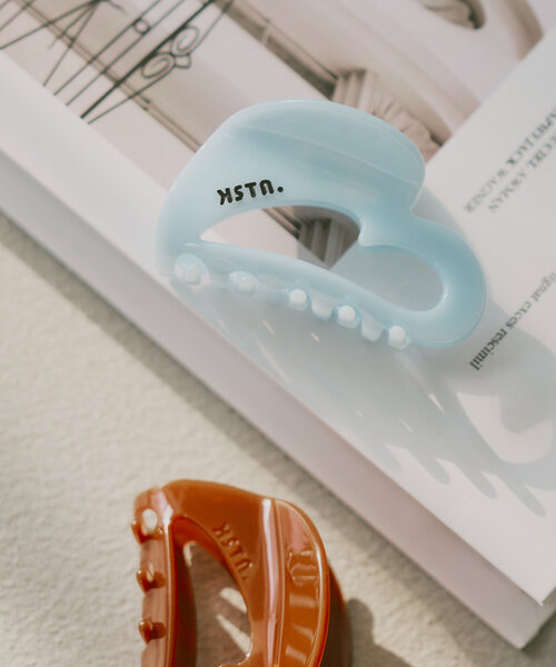 Kastane（カスタネ）の「【fiw.】ハートバンスクリップ（バレッタ/ヘアクリップ・レディース・アイボリー/ブルー系その他/ブラウン・FREE）」の16枚目の写真