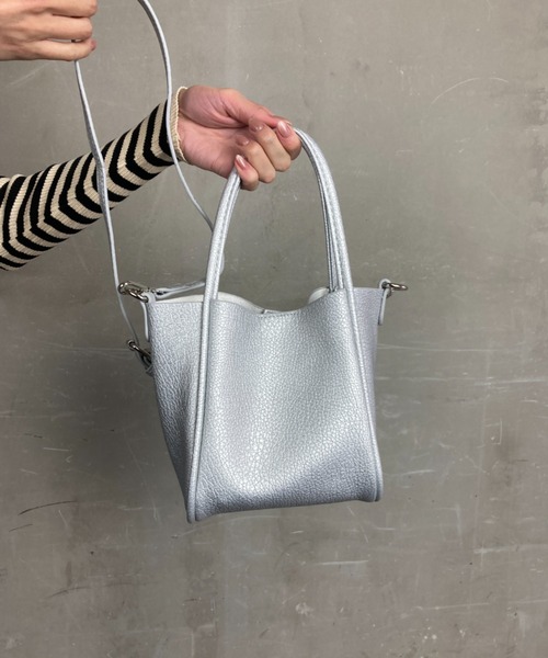 セール】着脱式ストラップ付き2WAYハンドバッグ ショルダー