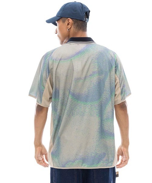 ELEMENT(エレメント)の「ELEMENT メンズ SOCCER GAME SS Tシャツ 【2025年春夏モデル】/エレメントユニフォーム半袖Tシャツ(Tシャツ/カットソー・メンズ・ベージュ系その他・X-LARGE/LARGE/MEDIUM)」の3枚目の写真
