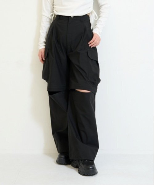 セール】【LTXC】【撥水】2WAYハーフカーゴパンツ（その他パンツ
