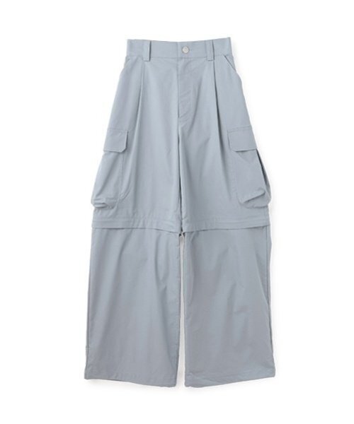 LOVETOXIC(ラブトキシック)の「【LTXC】【撥水】2WAYハーフカーゴパンツ(その他パンツ・キッズ・ホワイト/ブルーグレー/カーキ/ブラック・S:140cm/M:150cm/L:160cm)」の14枚目の写真