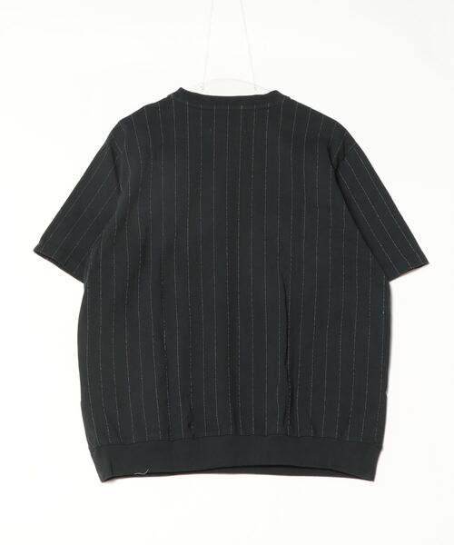 VOAAOV（ヴォアーブ）の「【VOAAOV】 QUILTING STITCH OPEN END JERSEY T-Shirt（Tシャツ/カットソー・メンズ・ブラウン/ネイビー/ブラック/サックスブルー・1/2）」の9枚目の写真