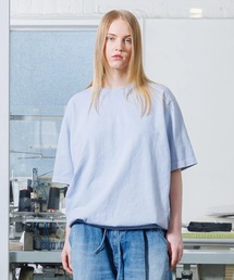 【VOAAOV】 QUILTING STITCH OPEN END JERSEY T-Shirt