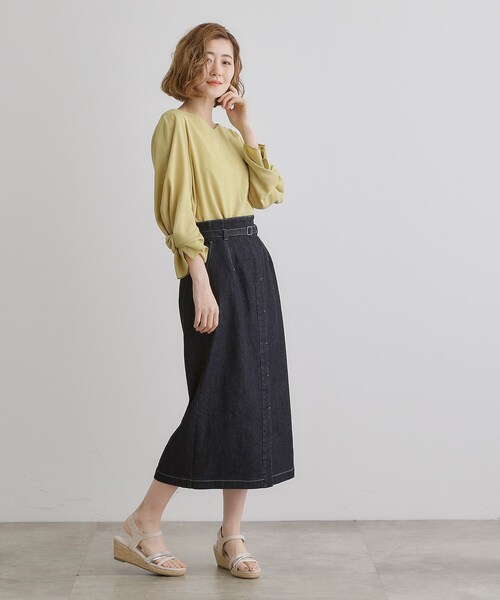 grove(グローブ)の「【大人気につき追加!・人間工学】メタルラインワンタッチサンダル(サンダル・レディース・アイボリー系3/シルバー/ベージュ系その他7/ブラック系3・S/M/L)」の12枚目の写真