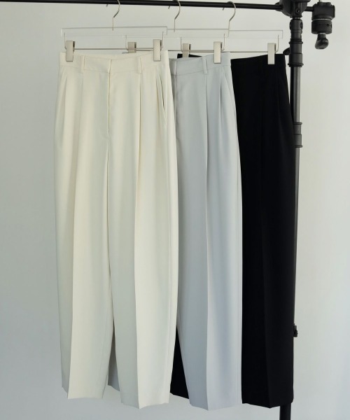 anuke（アンヌーク）の「anuke Georgette Cocoon Pants ジョーゼット