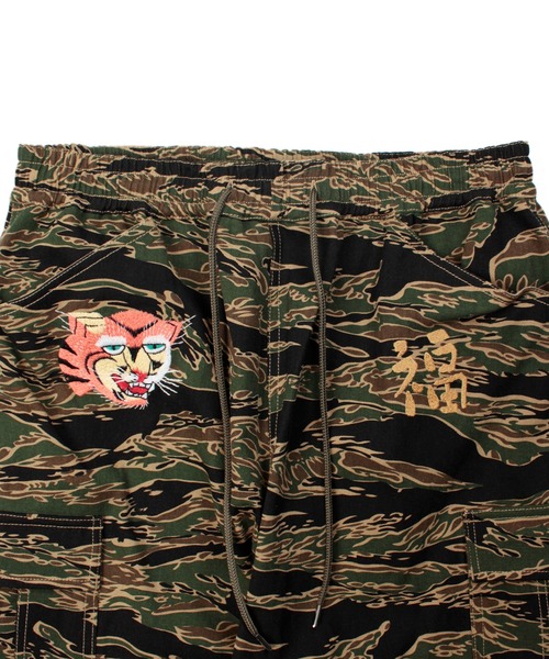 Universal Style Wear（ユニバーサルスタイルウェア）の「Universal Style Wear ベト カーゴ ショーツ（カーゴパンツ・メンズ・ブラウン系カモフラージュ/カモフラージュ/リアルツリーカモ/タイガーカモ・MEDIUM/LARGE/X-LARGE）」の11枚目の写真