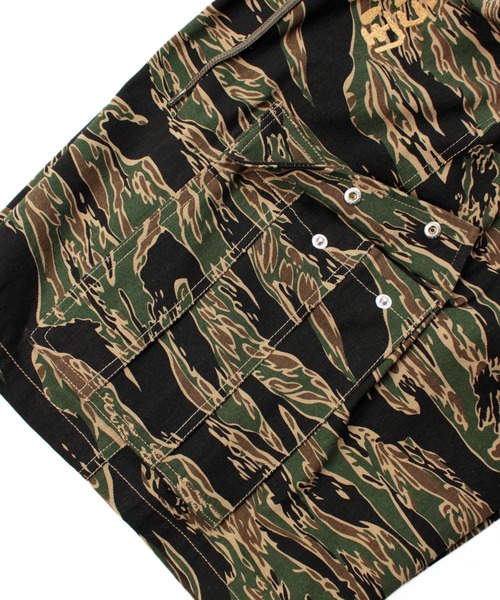 Universal Style Wear（ユニバーサルスタイルウェア）の「Universal Style Wear ベト カーゴ ショーツ（カーゴパンツ・メンズ・ブラウン系カモフラージュ/カモフラージュ/リアルツリーカモ/タイガーカモ・MEDIUM/LARGE/X-LARGE）」の15枚目の写真