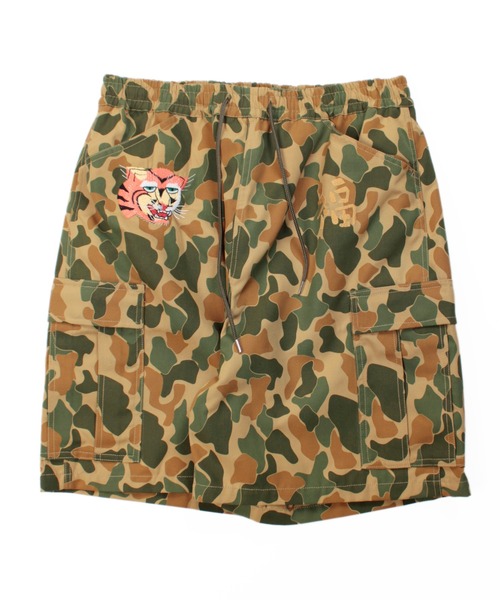 Universal Style Wear（ユニバーサルスタイルウェア）の「Universal Style Wear ベト カーゴ ショーツ（カーゴパンツ・メンズ・ブラウン系カモフラージュ/カモフラージュ/リアルツリーカモ/タイガーカモ・MEDIUM/LARGE/X-LARGE）」の16枚目の写真